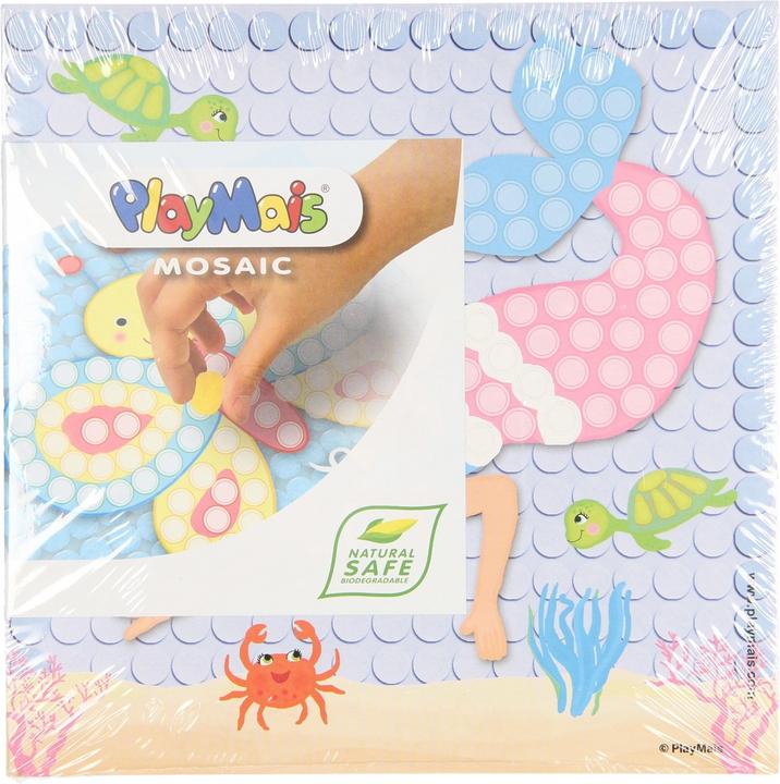 Actual product image PlayMais Mosaic Cards Decorating Dream Mermaid
