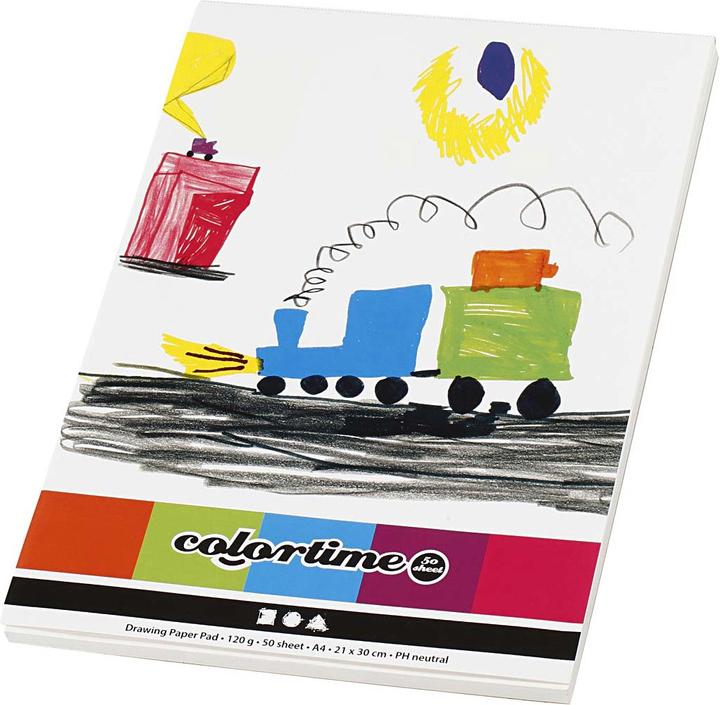 Immagine prodotto Creativ Company Tekenblok Wit A4 120gr, 50 pezzi (A4)