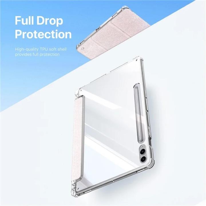 Actual product image Dux Ducis Unid Series Leather Bookcover Cover (Galaxy Tab S9 FE+, Galaxy Tab S10+, Galaxy Tab S9+)