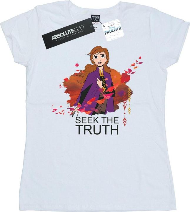 Immagine prodotto Disney Frozen 2 Anna Seek The Truth Wind Maglietta Donna (XXL)