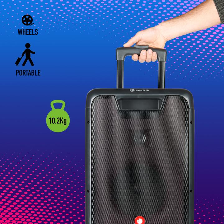 Image du produit NGS Wild Rave 2 (6 h, Fonctionnement sur batterie)
