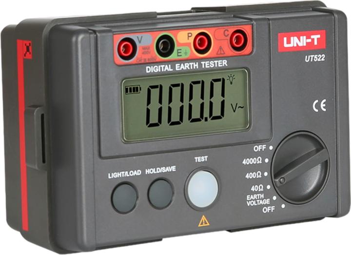 Actual product image Uni-T UT522 Digital earth tester Earth resistance tester (CAT III 600V)