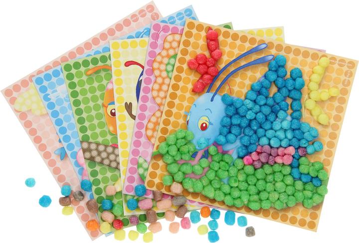 Actual product image PlayMais Mosaic Kaarten versieren Insecten