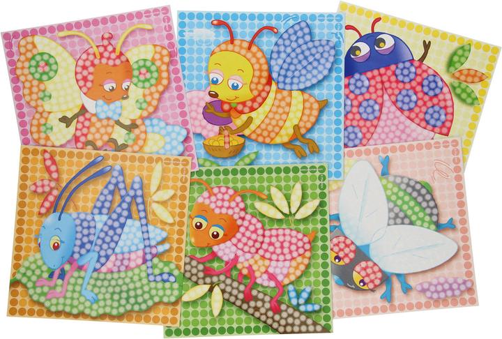Actual product image PlayMais Mosaic Kaarten versieren Insecten
