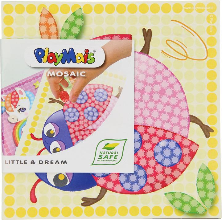 Actual product image PlayMais Mosaic Kaarten versieren Insecten