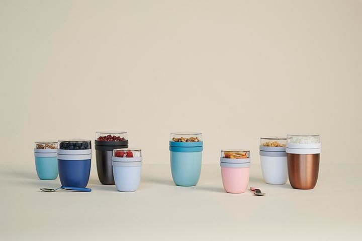 Produktbild Mepal Ellipse Lunchpot mit Snack-Deckel und Klapplöffel