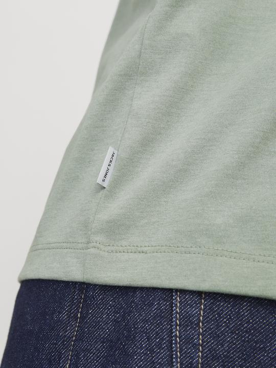 Actual product image Jack & Jones Jjeorganic Melange Tee Ss O-Neck Noos (XXL)