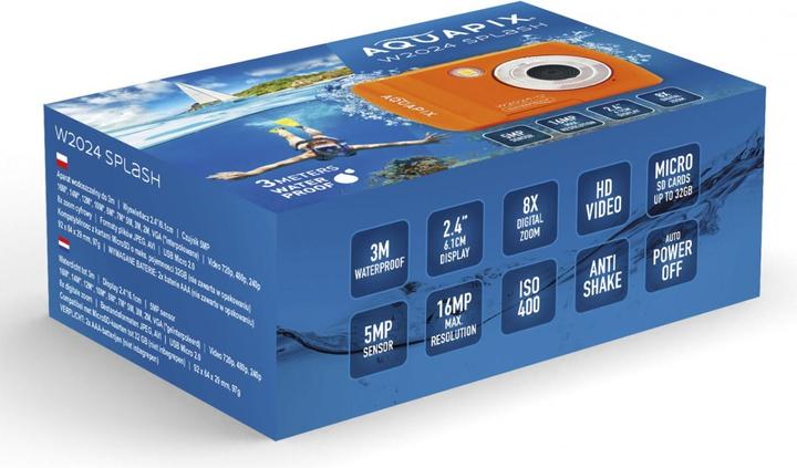 Produktbild Easypix Aquapix W2024 Splash (5 Mpx)