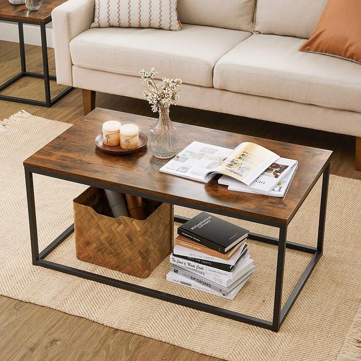 Image du produit Vasagle Table basse (100 x 55 x 45 cm)