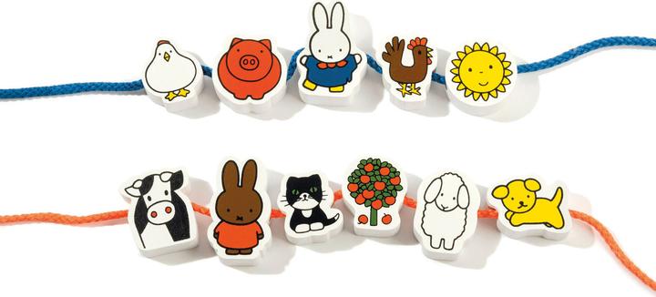 Produktbild Bambolino Toys Miffy Perlen Perlen Farm