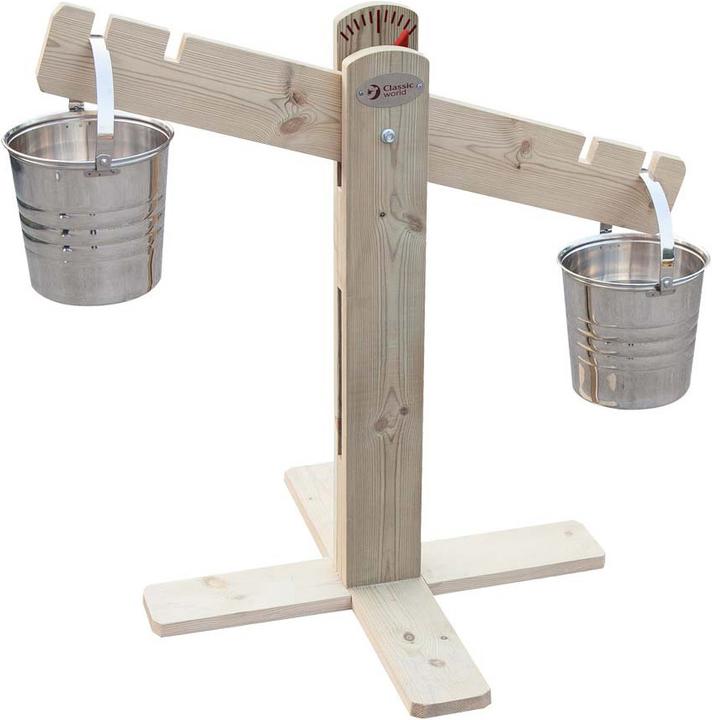 Actual product image Classic World Houten Zandbak Weegschaal met Emmers