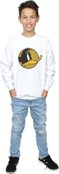 Produktbild Looney Tunes Daffy Duck Dotted Profile Sweatshirt Jungen (128)
