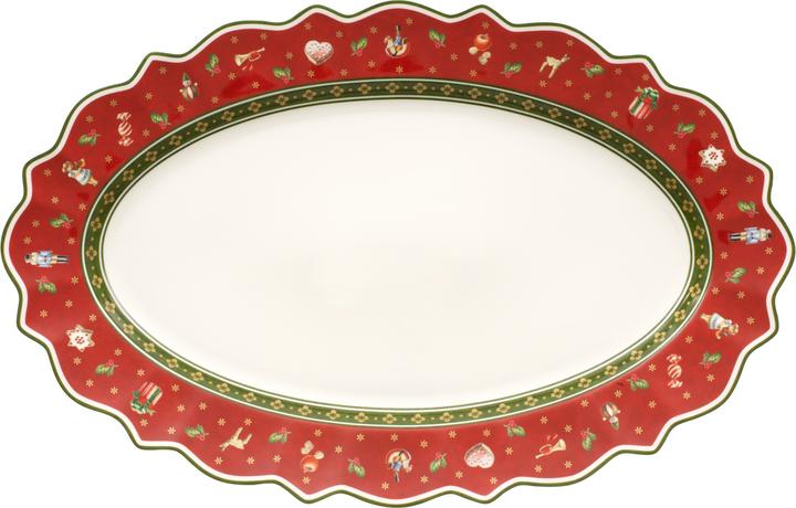 Oval plate Toy's Delight