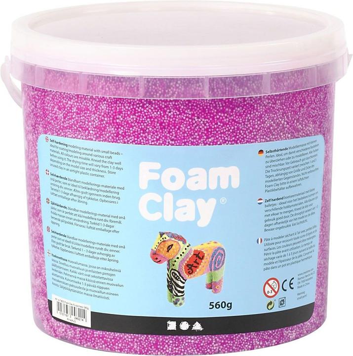 Produktbild Foam Clay Neon Paars, 560gr.