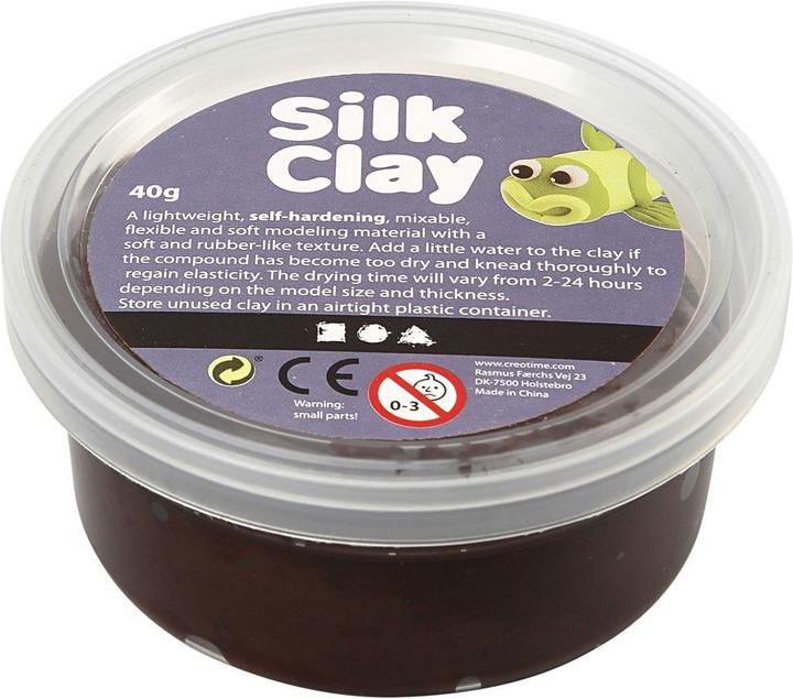 Image du produit Silk Clay Bruin, 40gr.