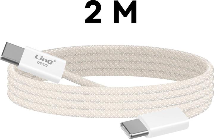Immagine prodotto LinQ Cavo USB-C da 60W (2 m, USB 3.2 Gen 1)