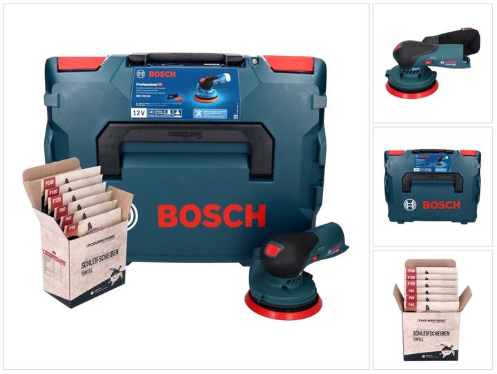 Productafbeelding Bosch Professional GEX 12V-125 Set (Excentrische schuurmachine)