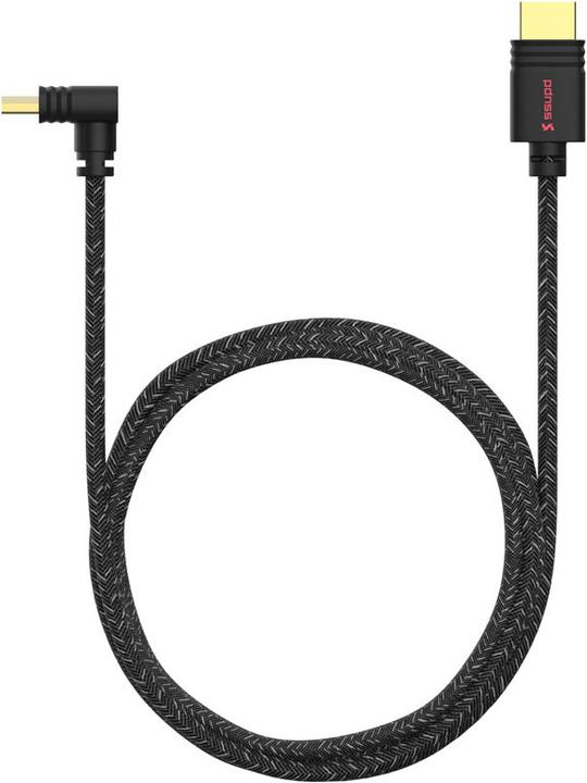 Produktbild Ssupd DisplayPort-Kabel, gewinkelt (2 m, DisplayPort)