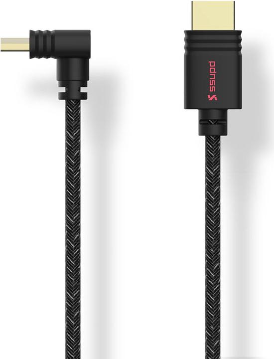 Produktbild Ssupd DisplayPort-Kabel, gewinkelt (2 m, DisplayPort)