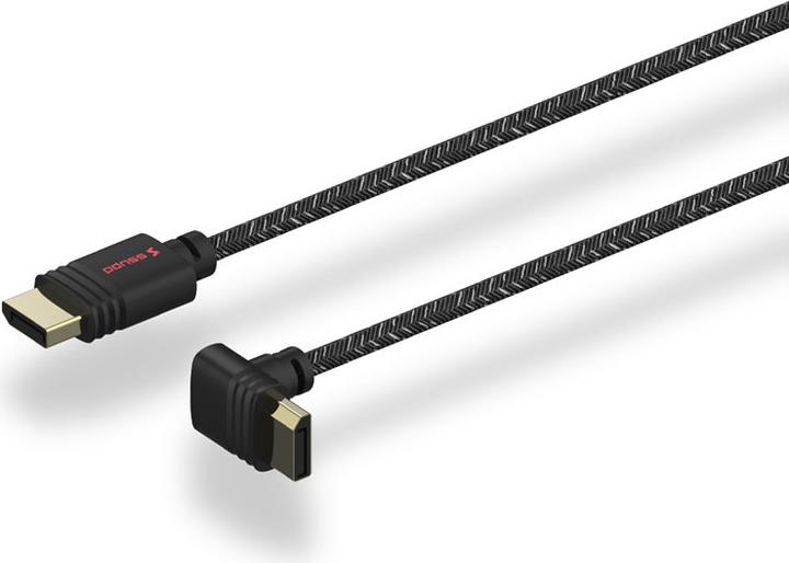 Produktbild Ssupd DisplayPort-Kabel, gewinkelt (2 m, DisplayPort)