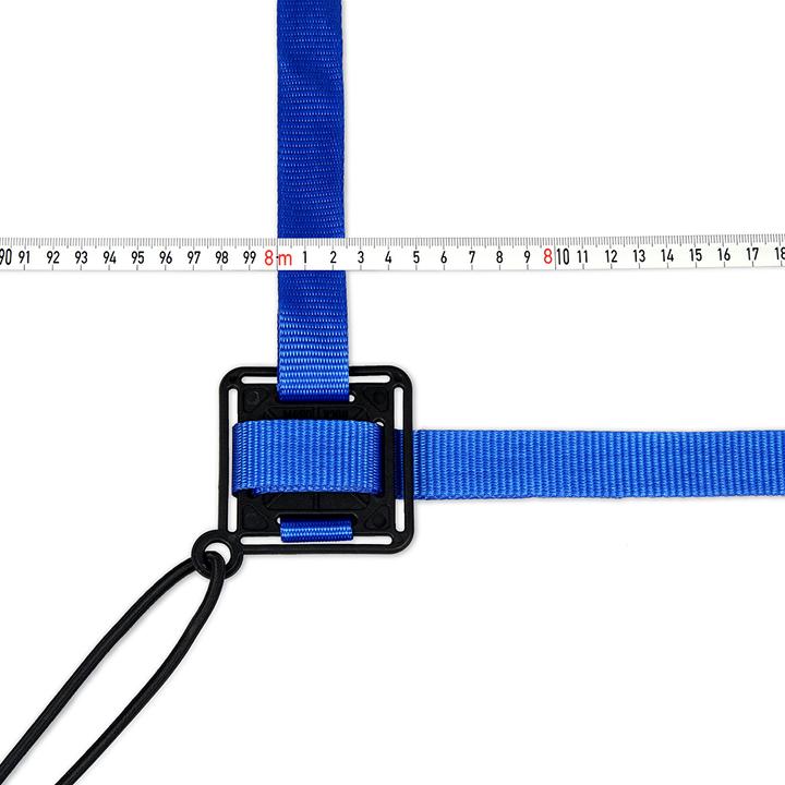 Immagine prodotto Funtec Linea Di Confine Beach Masters 25 mm (Liberamente Regolabile, Con Marcature Per 8 X 16 M E 9 X 18 M)