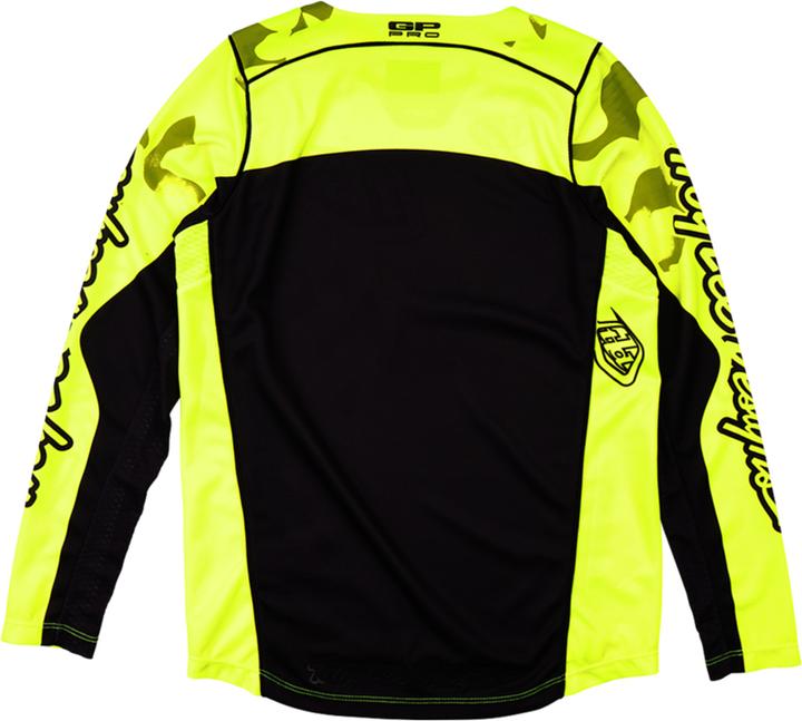 Produktbild Troy Lee Designs GP Pro Jersey, Blotted, flo yellow, youth M (M)