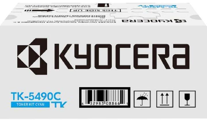 Actual product image Kyocera Toner TK-5490C PA2101/MA2101 Series Cyan