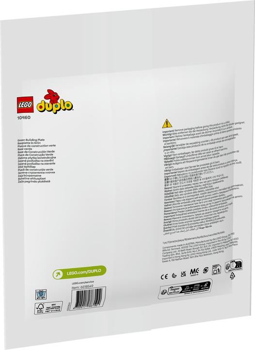 Produktbild LEGO Bauplatte in Grün (10460)
