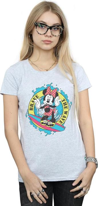 Immagine prodotto Disney Minnie Mouse Brave The Wave Maglietta Donna (XXL)