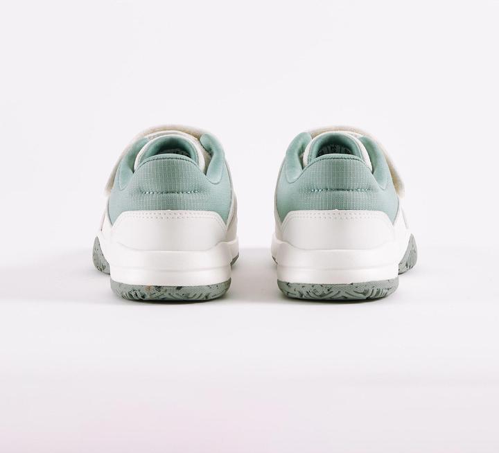 Actual product image Kuikma Kinder Tennisschuhe mit Klettverschluss - TS Strong Kd weiss (33)