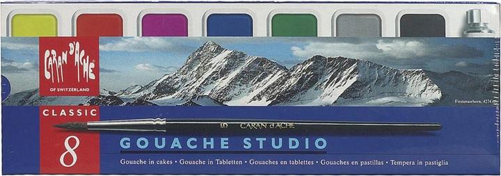 Image du produit Caran d'Ache Gouache Studio Tabletten Metallschachtel (Multicolore)