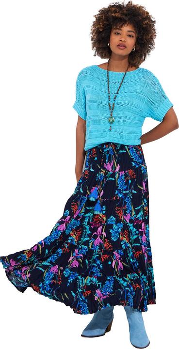 Actual product image Joe Browns Dark Floral Sequin Embellished Skirt (40)