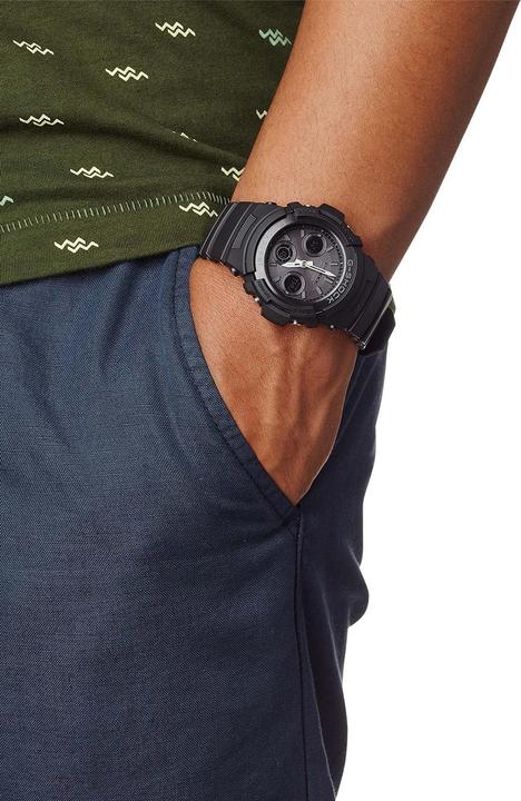 Produktbild Casio AWG-M100B-1AER (Chronograph, 46 mm)