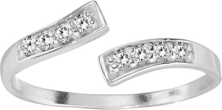 Bijouteria Zehenring (Silber 925, Kristall)