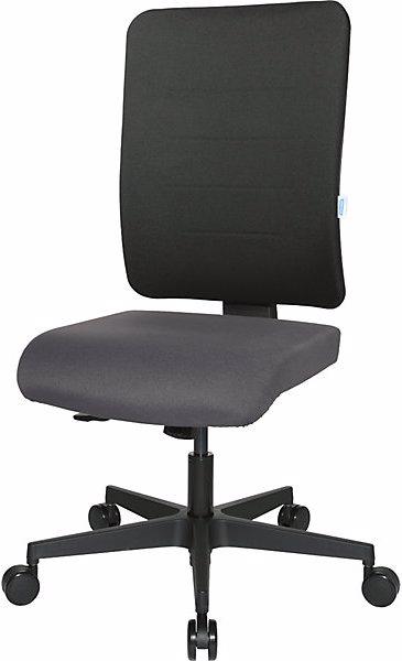 Immagine prodotto eurokraft pro Sedia girevole da ufficio V1, schienale imbottito, nero / antracite.