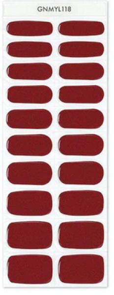 Nährwerte und Zutaten MoYou London Gel Nail Strips Rusty Red (Nagellacktrockner, Rusty Red)
