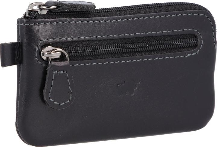 Actual product image Braun Büffel Arezzo leather key case 11 cm