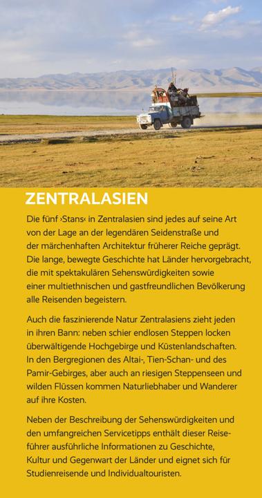 Immagine prodotto Reiseführer Zentralasien (Tedesco, Dagmar Schreiber, 2023)