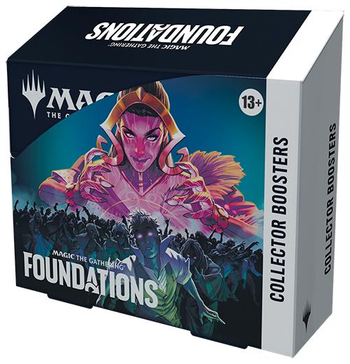 Produktbild Wizards of the Coast Magic: The Gathering - Foundations Collector Booster Display (12 Boosters) (Englisch, Booster Pack)