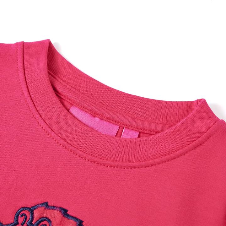 Produktbild VidaXL Kinder-Sweatshirt Knallrosa 92,Material: 95 % Baumwolle. 5 (92)