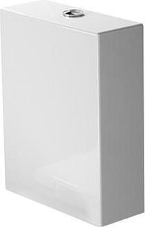 Produktbild Duravit Spülkasten STARCK 2 370x145mm Anschl links verdeckt weiss WG