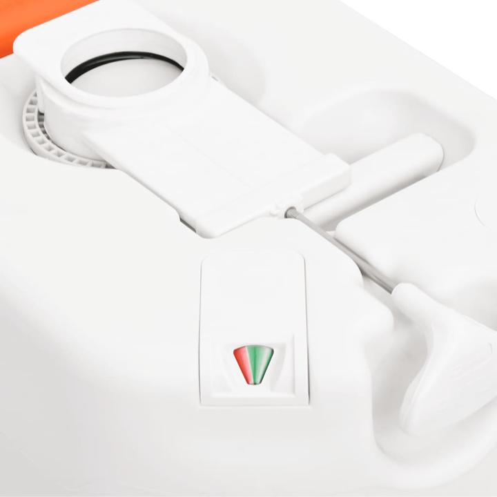 Produktbild VidaXL Camping-Einbautoilette Weiss 24+17 L HDPE & PP
