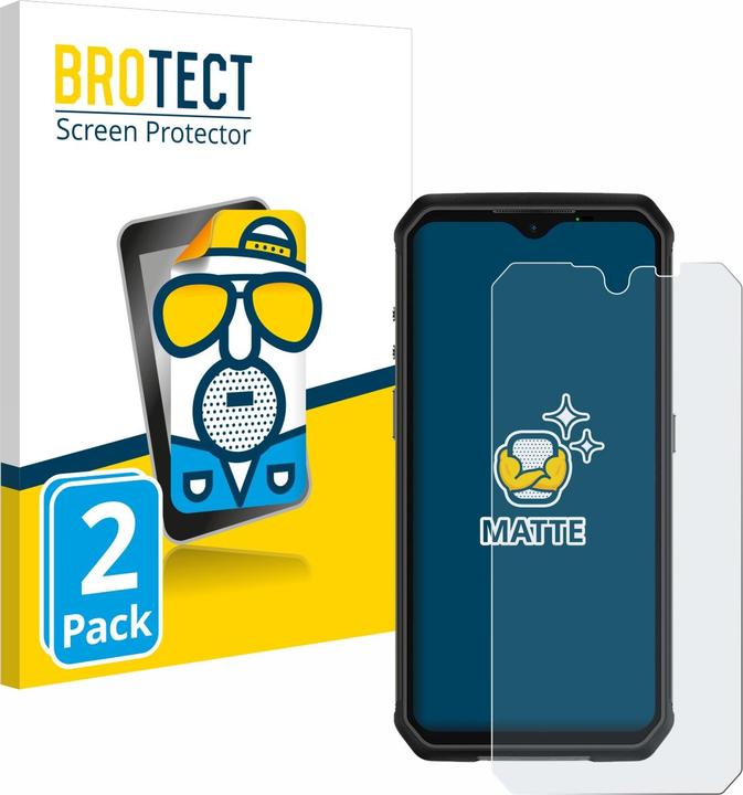 Produktbild BROTECT Entspiegelungs-Schutzfolie Displayschutz Matt (2 Stück, Ulefone Armor 9)