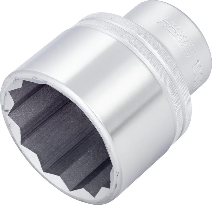 Produktbild HAZET Steckschlüsseleinsatz ∙ Doppelsechskant 1000Z-50 ∙ Vierkant20 mm (3/4 Zoll) ∙ Aussen Doppel-Se… (50 mm)