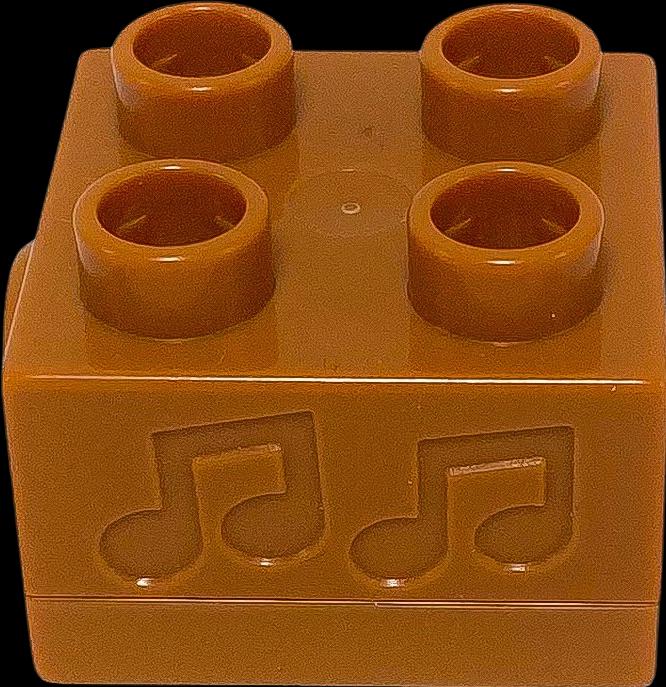 LEGO Soundstein - Dschungel Urwald 4 Geräusche (1 Stück) (10974)
