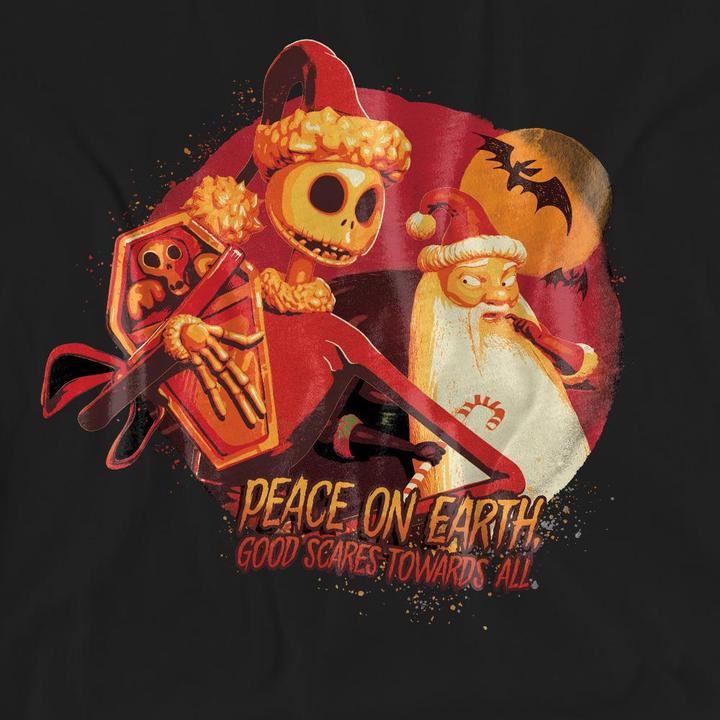 Image du produit The Nightmare Before Christmas - T-shirt GOOD SCARES TOWARDS ALL - Adulte (L)