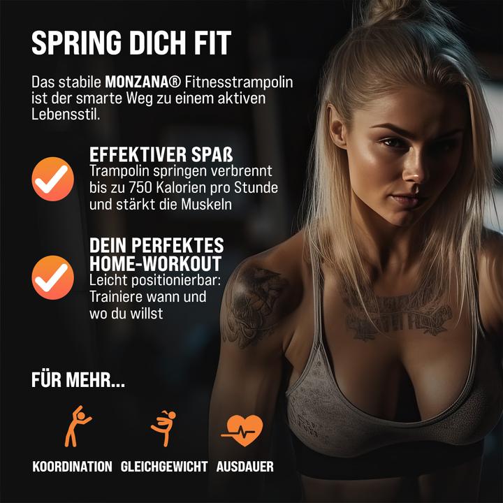 Produktbild Monzana Fitnesstrampolin (120 cm)