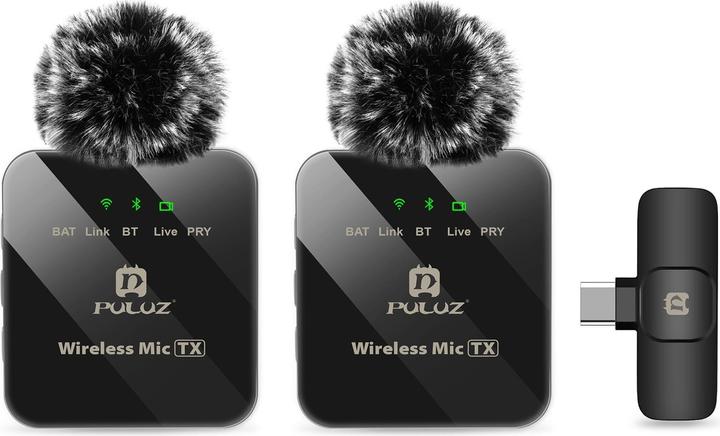 Puluz Microphone Lavalier double USB-C