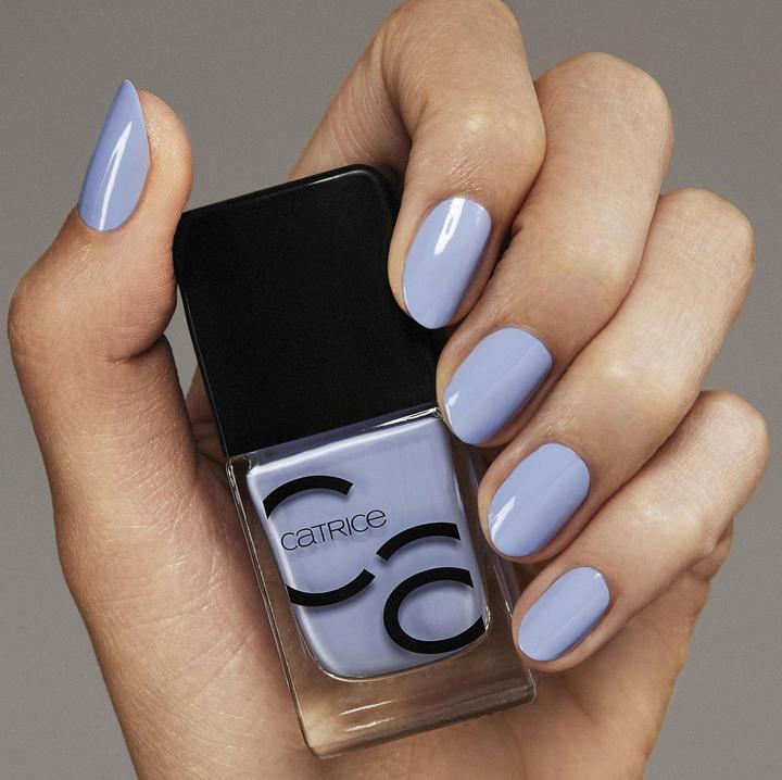 Actual product image Catrice ICONAILS Gel Lacquer (Violet, Gel-Effect Nail Polish)