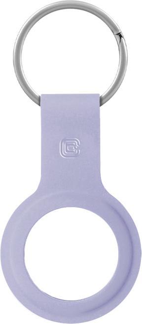Immagine prodotto Crong Custodia in silicone con portachiavi - Brelok do Apple AirTag (lawendowy)